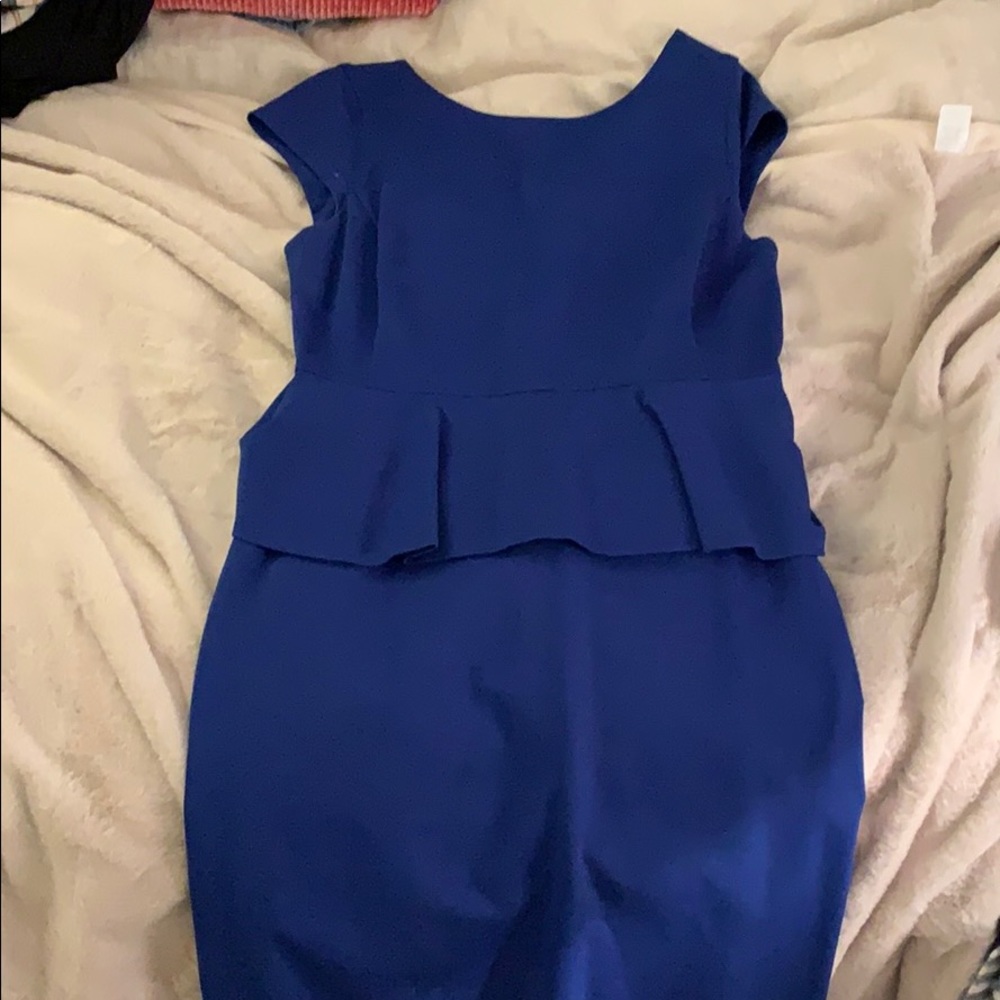 Peplum dress